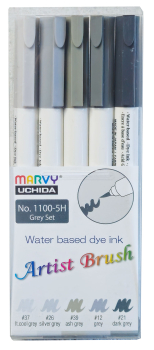 Marvy Uchida Artist Brush - 5er Set